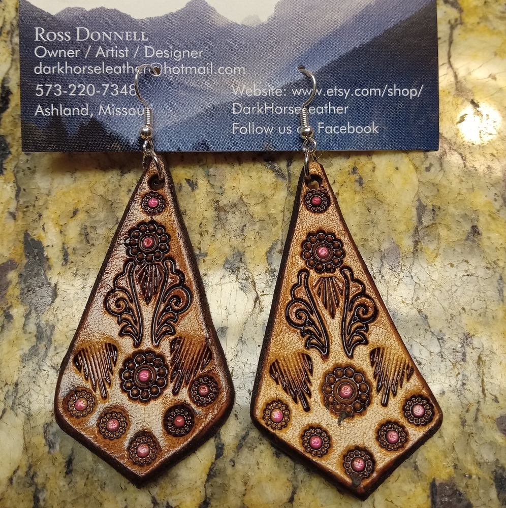 Leather Earrings